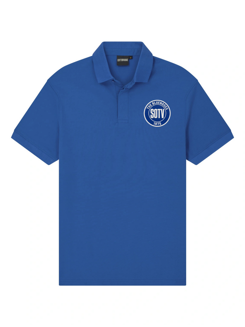 SOTV Crest Polo - Blue