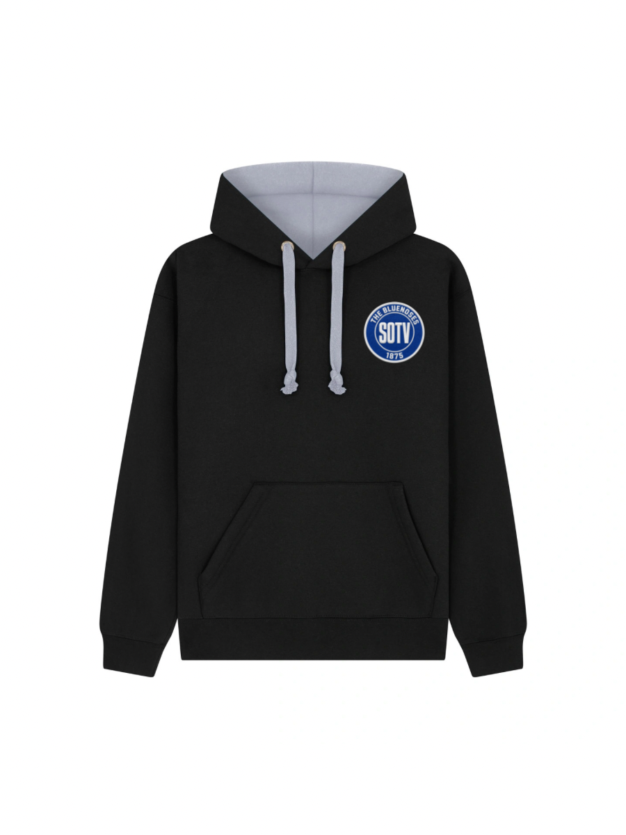 SOTV Crest Hoodie - Black/Grey